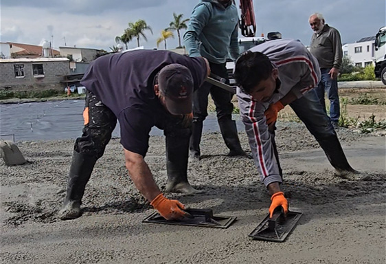 Landoor 106: Laying of Main Concrete Base